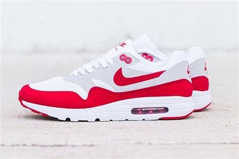 nike air max 1 essential team red white rot weiß|air max 1 shoes.